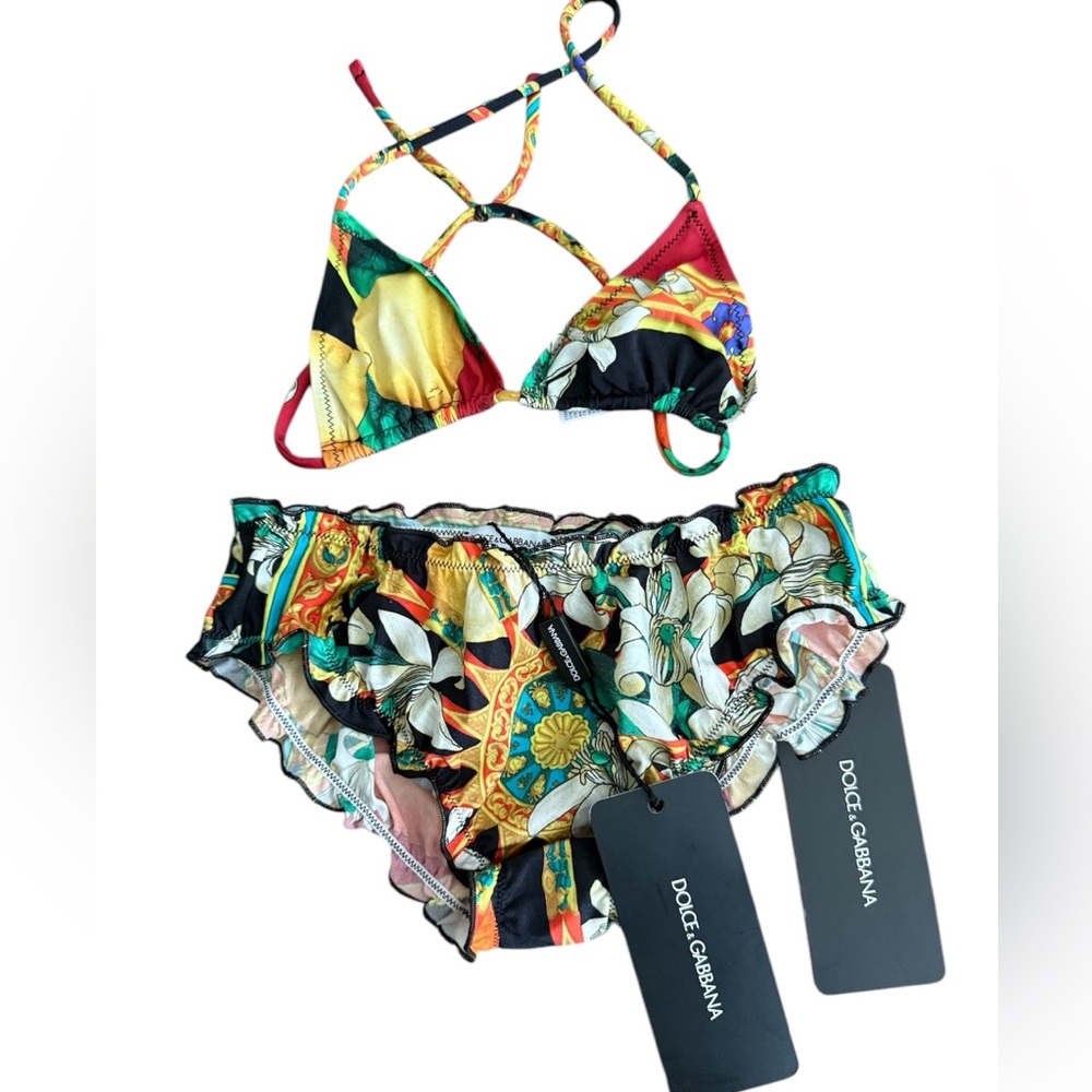Dolce & Gabbana Kids two piece swimsuit